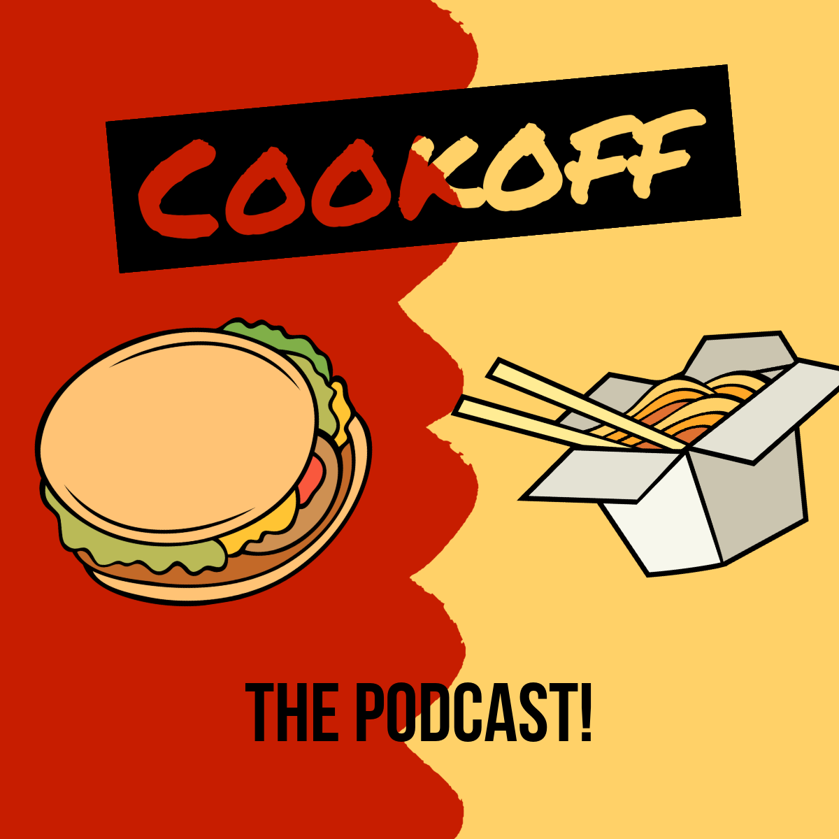 Red & Yellow Cookoff Podcast Cover