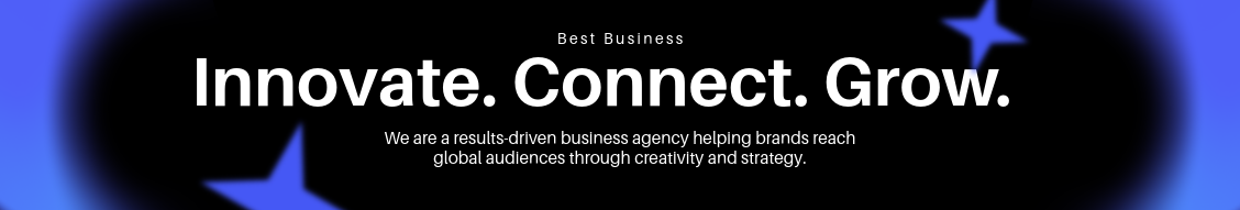 Blue Business Agency LinkedIn Company Cover Image
