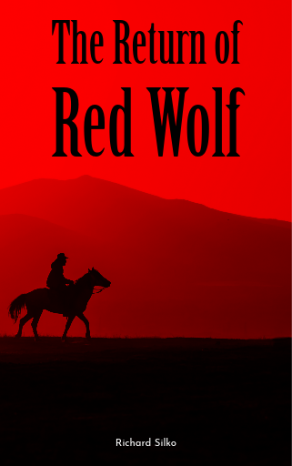 Red & Black Cowboy Silhouette Book Cover