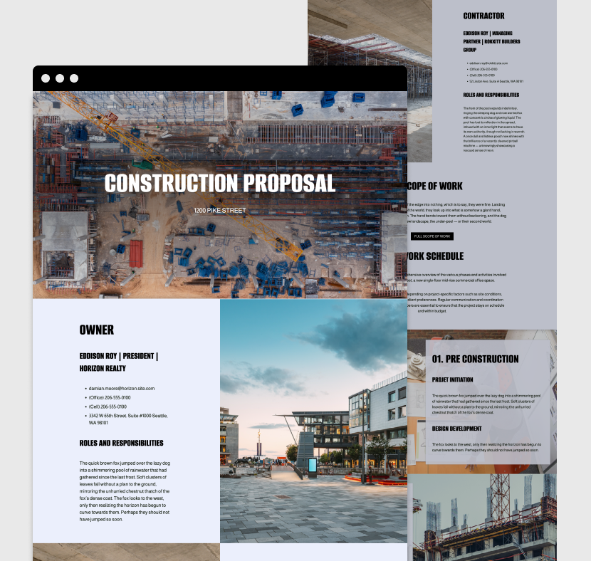 Slate business proposal