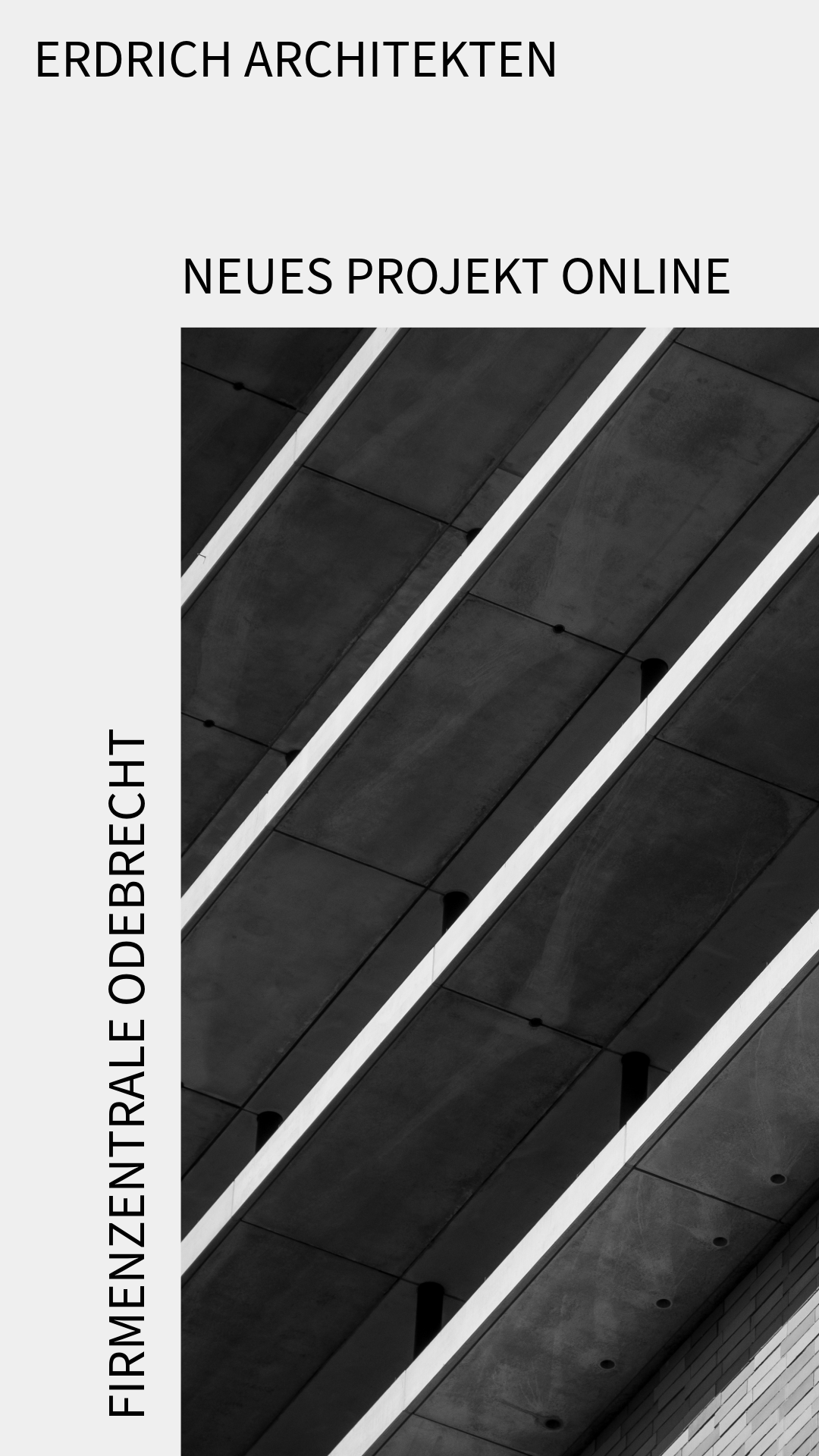 Black White New Architecture Project Instagram Story