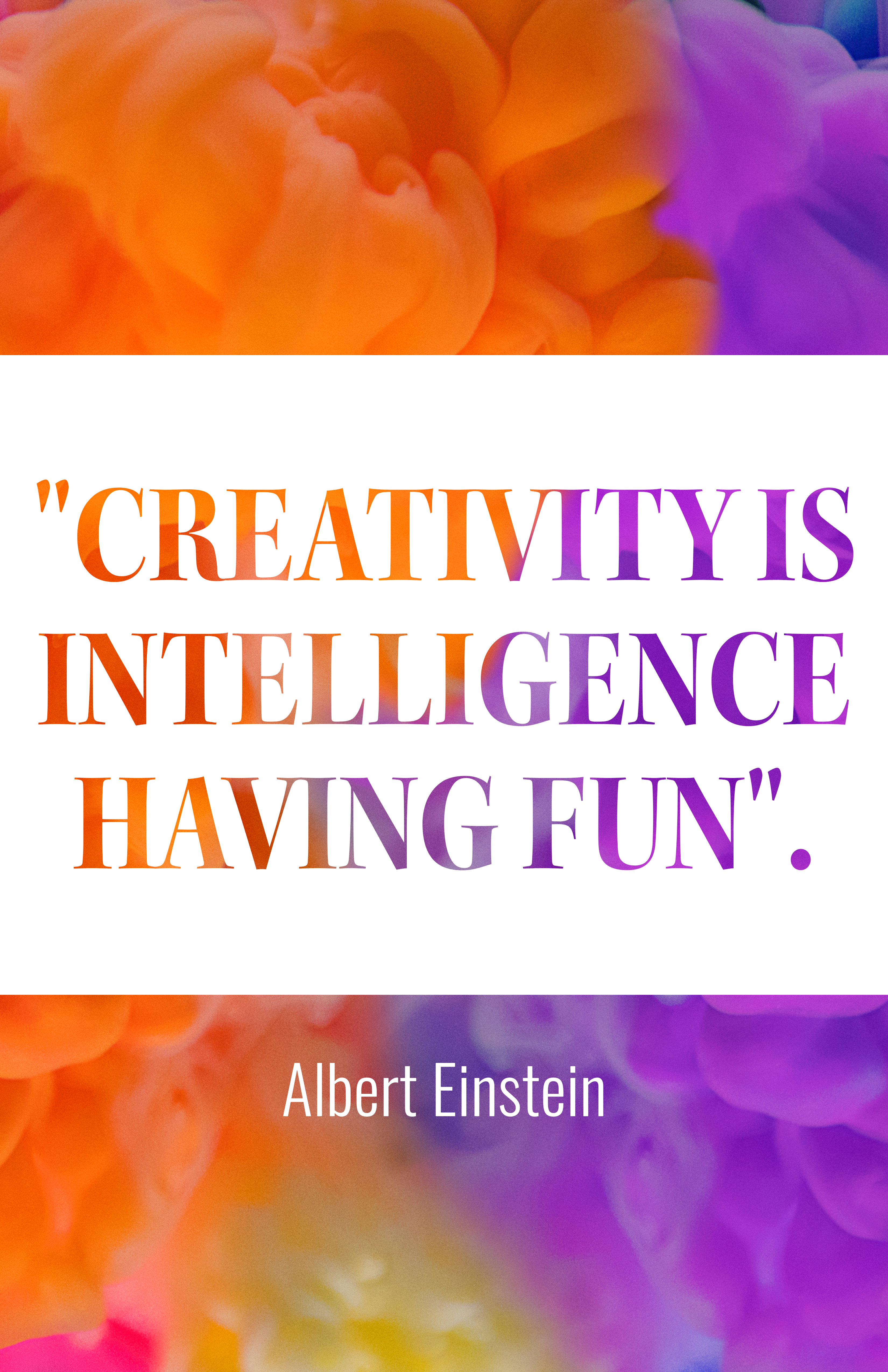 Multicolored Inspirational Quote Flyer