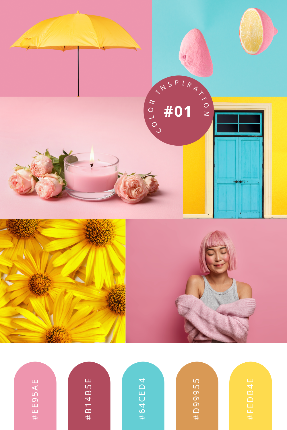 Pastel Fresh Color Palette Pinterest Post