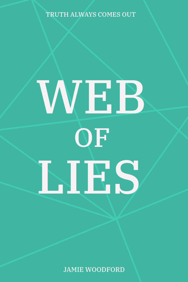 Blue Web Of Lies Kindle Book Cover