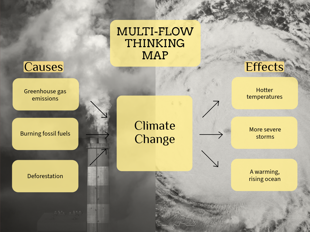 Multi Flow Thinking Map