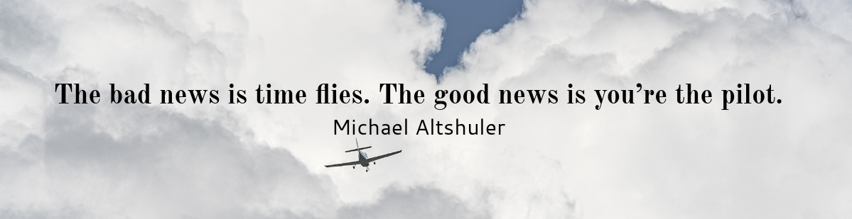 Black Sky Pilot Inspirational Quote Profile Cover