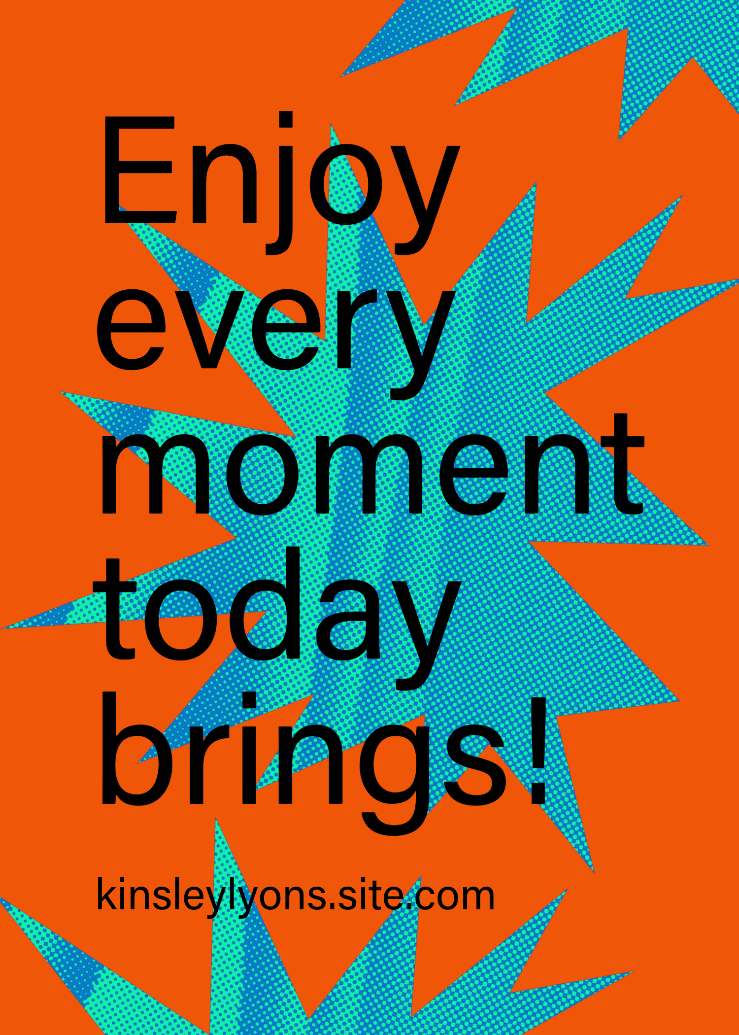 Orange Motivational Cards