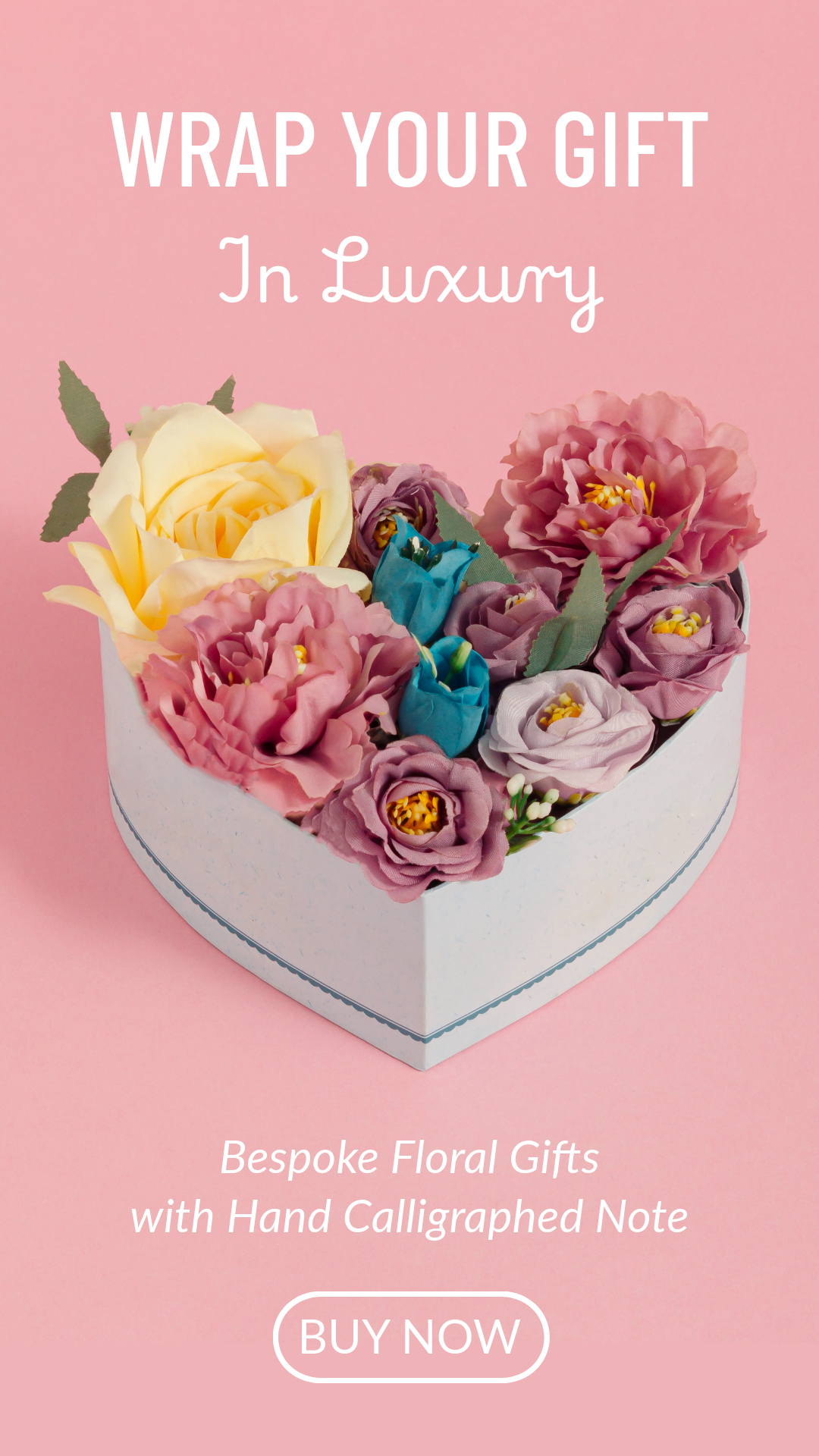 Pink and White Florist Instagram Post