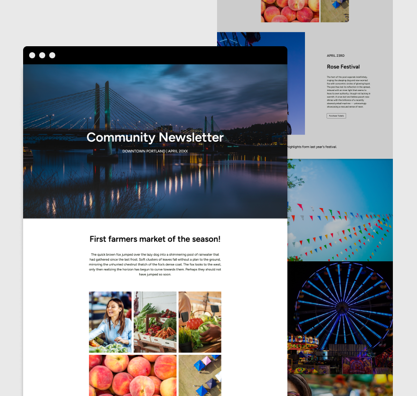 Community newsletter