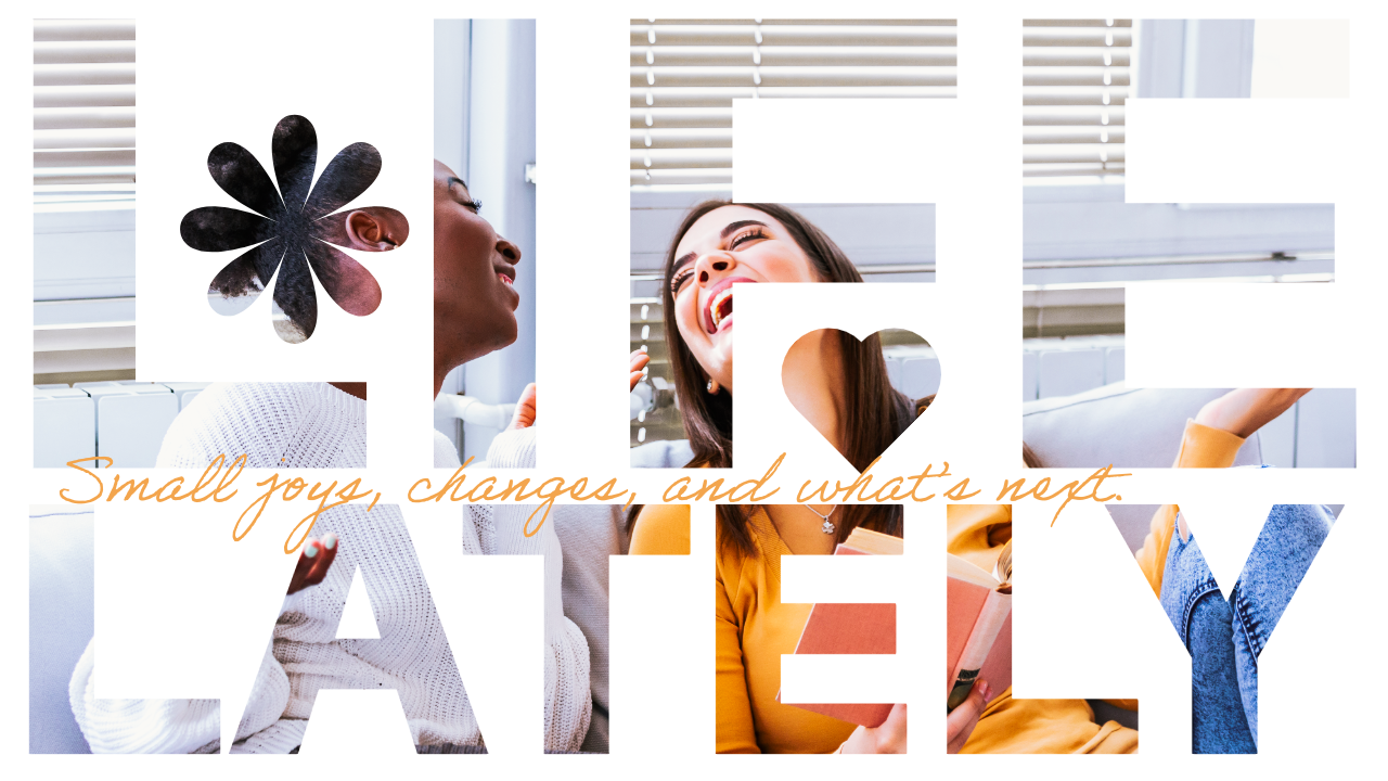 Orange and White Life Updates Youtube Thumbnail
