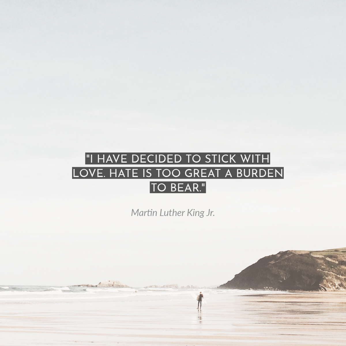 Blue Inspiring Quote Instagram Square