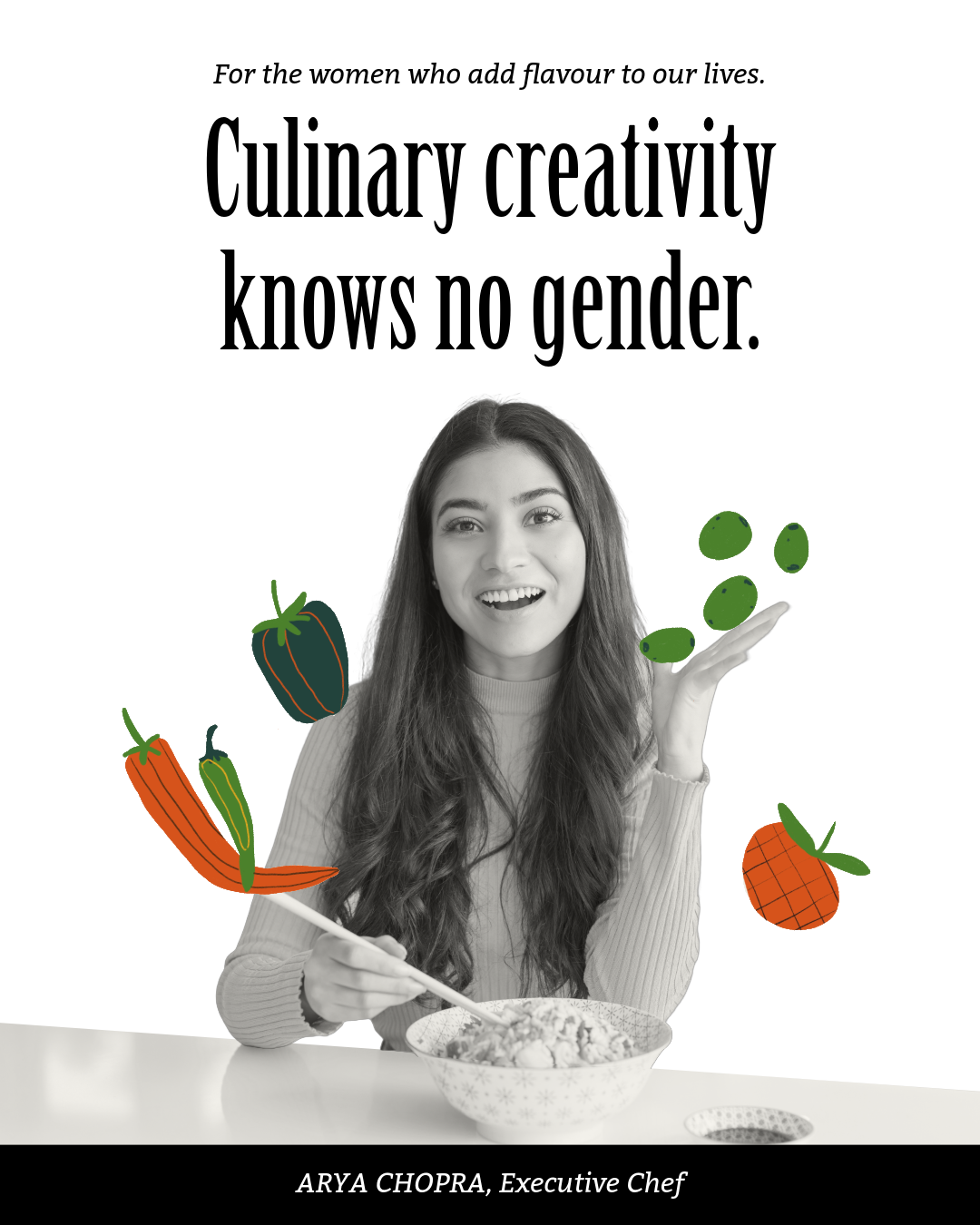 White International Women's Day Instagram Post