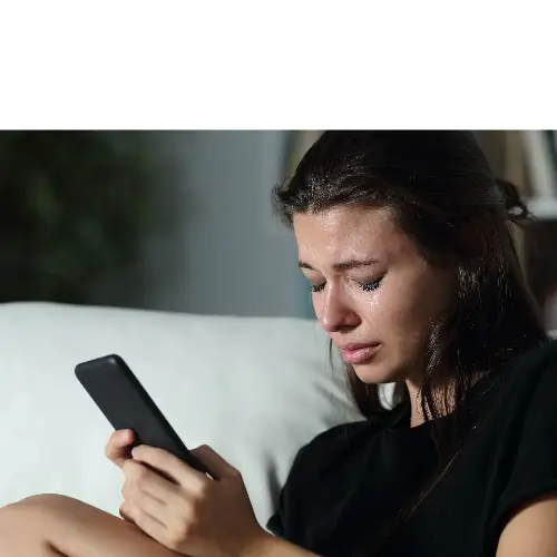 Gray Crying Blank Meme