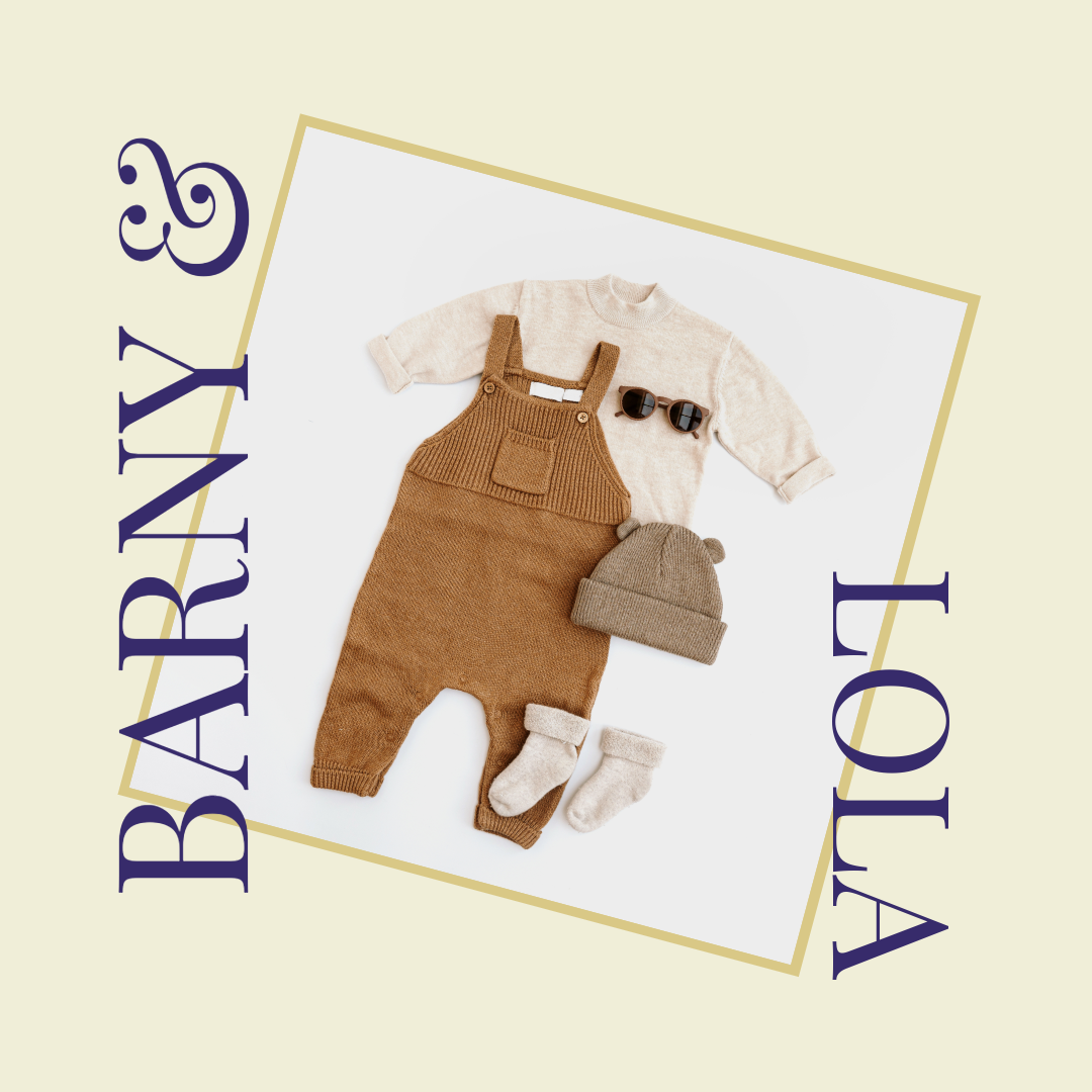 Pale Yellow Baby Clothes Instagram Square Ad