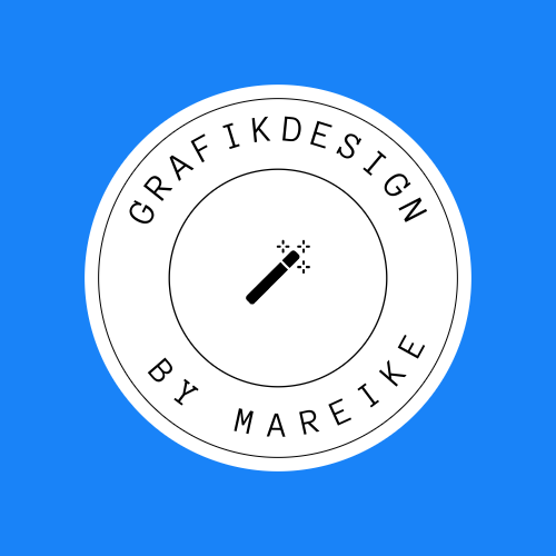 Blau Grafikdesign Logo