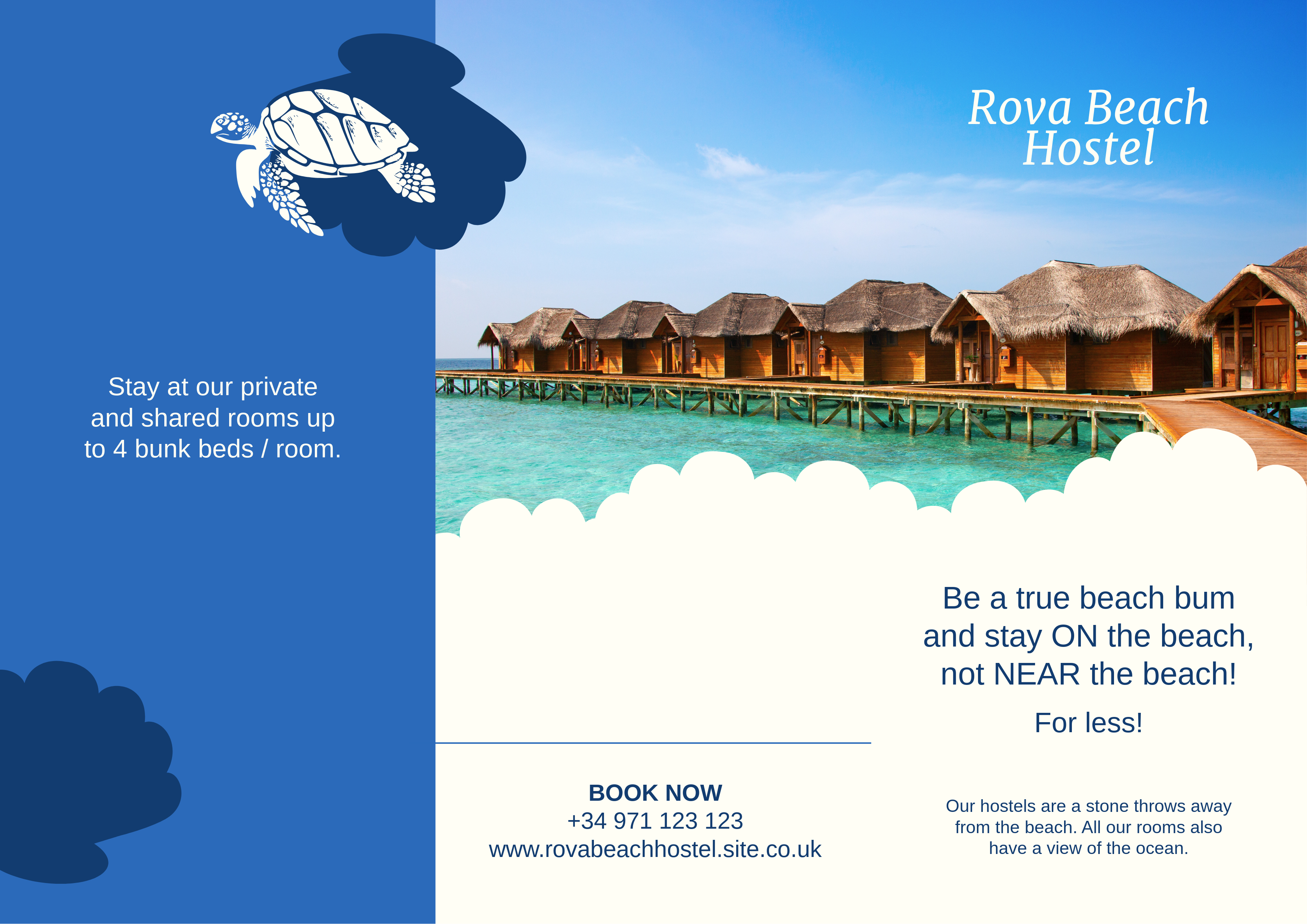 Blue Hostel Brochure