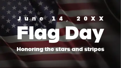 Multicolor Flag Day Youtube Video