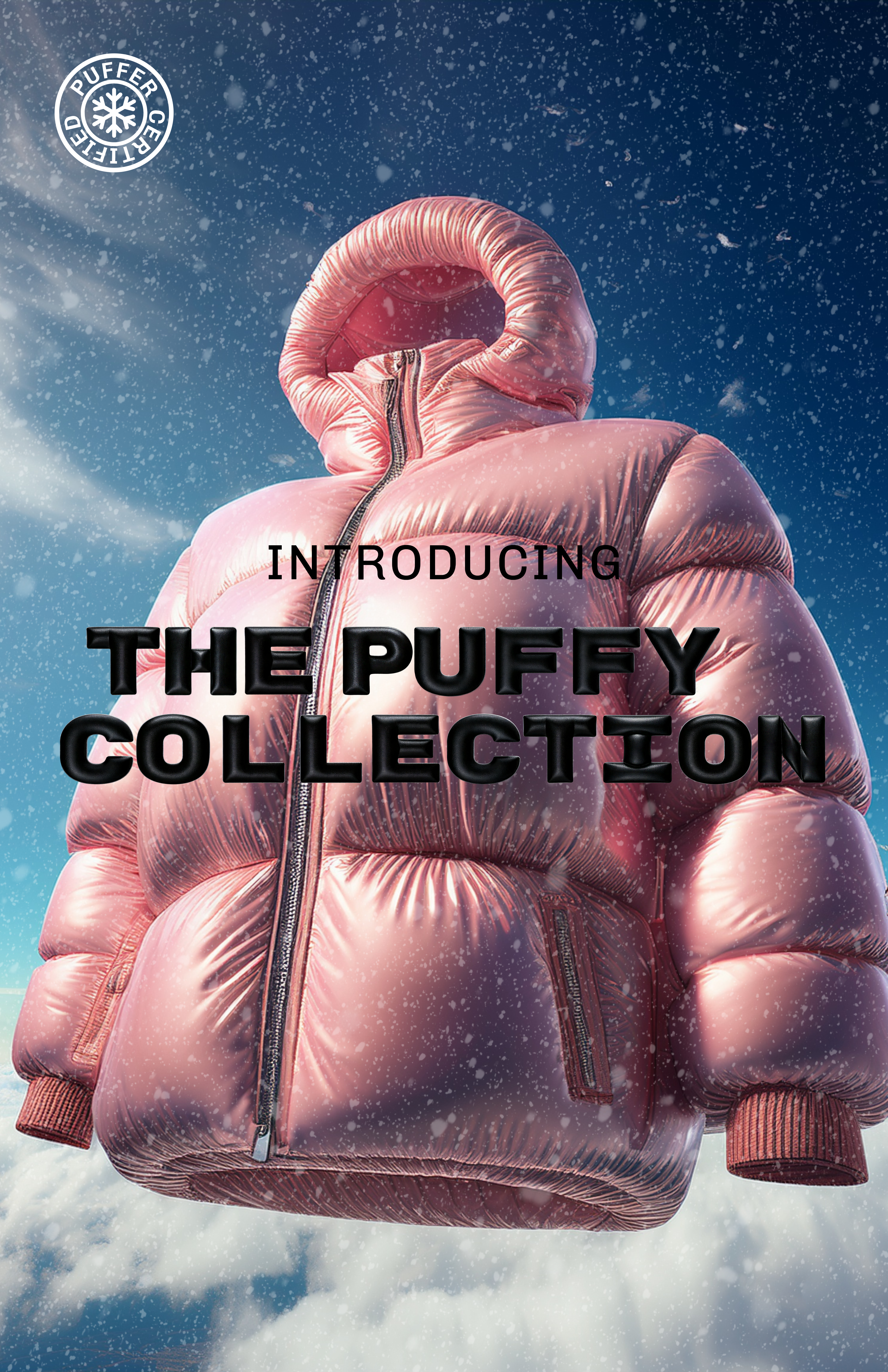 Imaginative and Modern All the Feels Jacket Ad