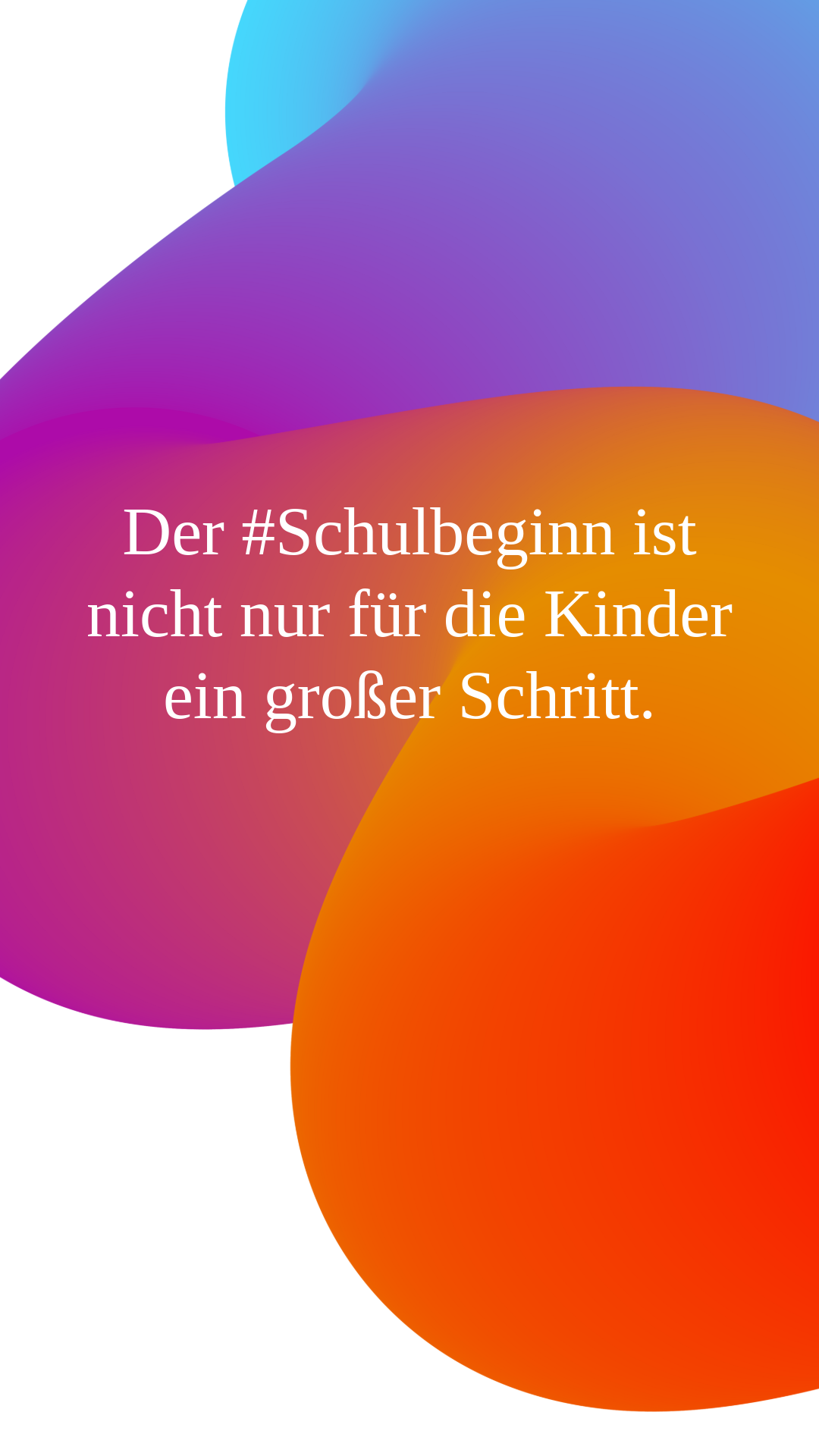 Farbig Schulanfang Instagram-Story