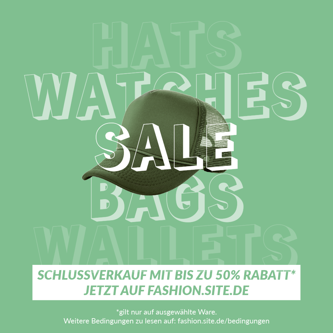 Grün Weiß Schlussverkauf Accessoires Werbung Facebook-Post