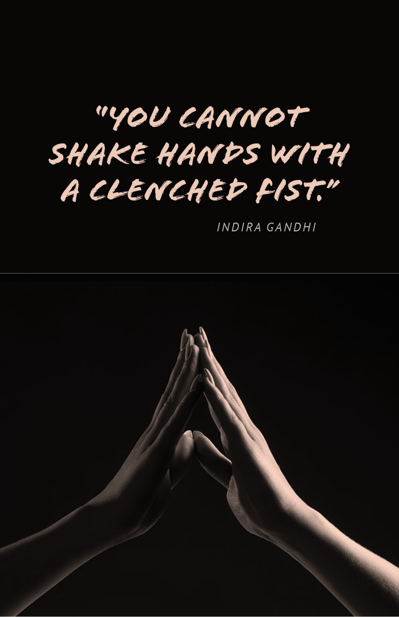 Black and White Quote Poster