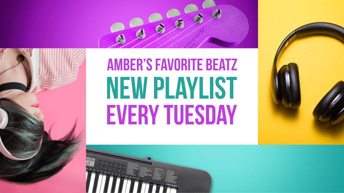 Colourful Collage Music Playlist Youtube Channel Art