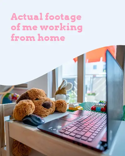 Black and Pink Meme Instagram Portrait