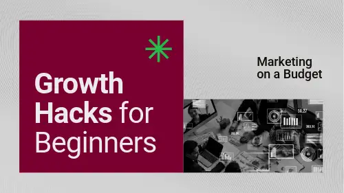 Grey and Red Growth Hack Youtube Video