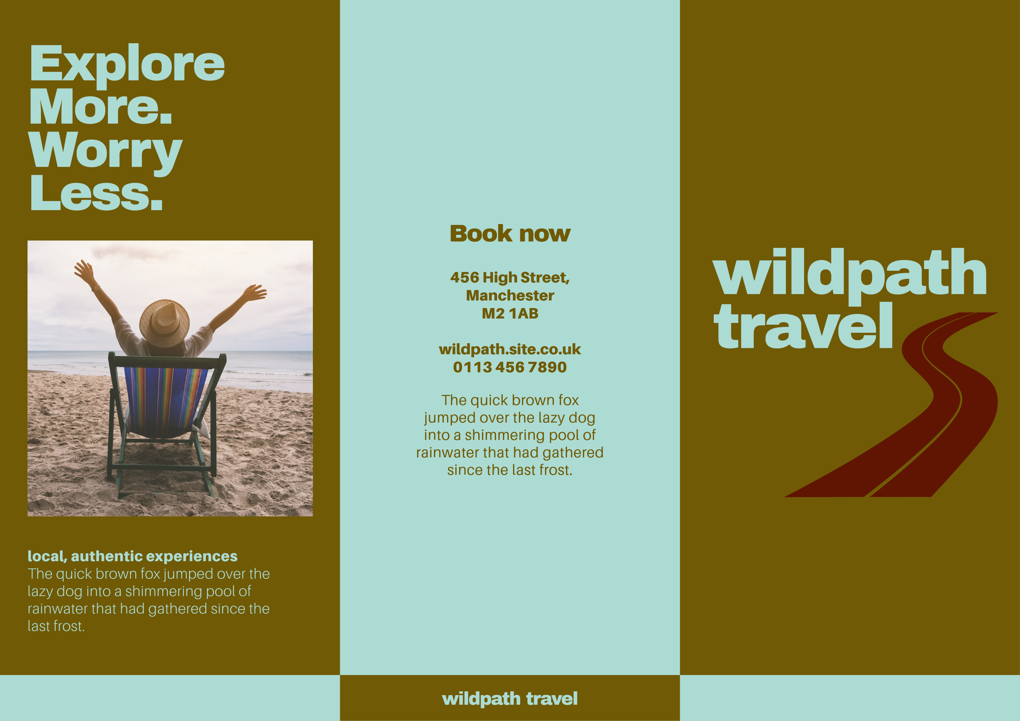 Green Tour Operator Brochure