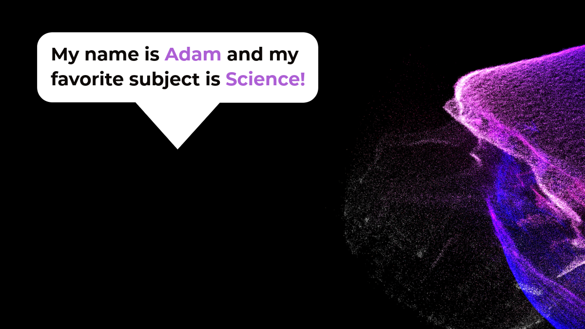 Black and Purple Orb Student Introduction Zoom Background