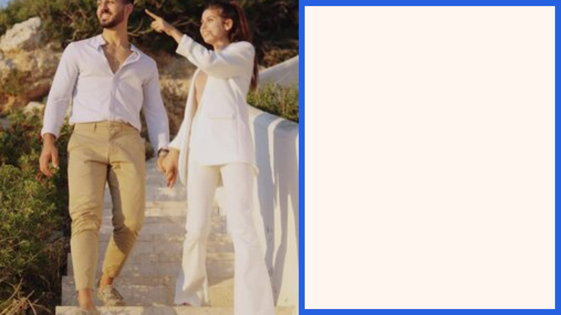 Blue Wedding Anniversary Video