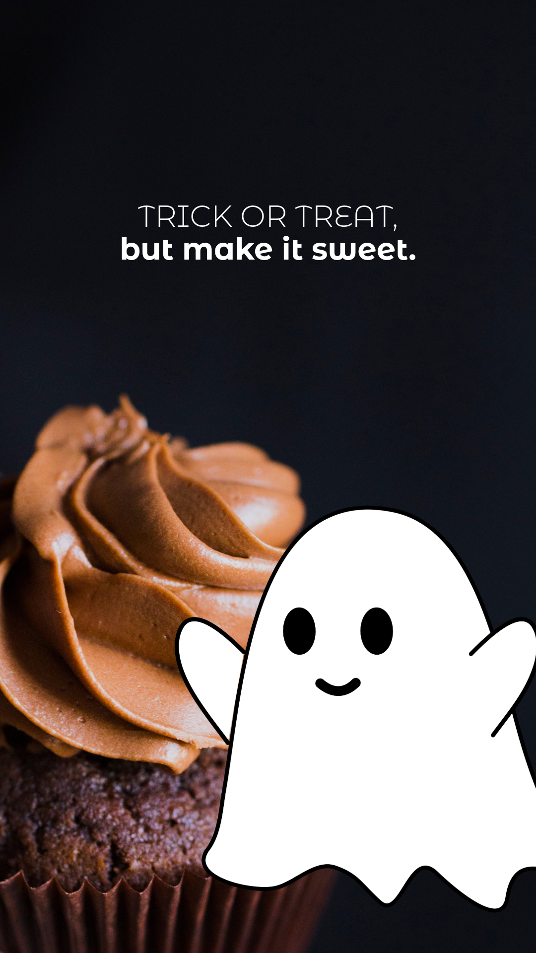 Black, Brown and White Halloween Bakery Cafe Instagram Story