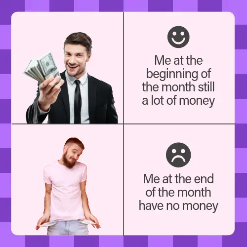 Purple Money Meme