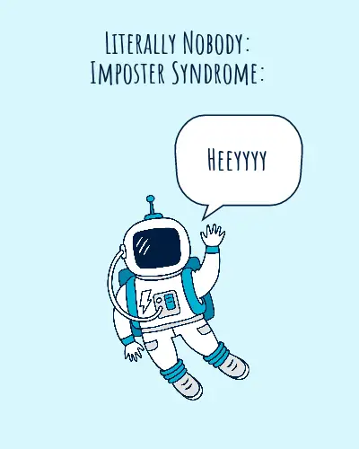 Blue Astronaut Instagram Portrait Post Meme