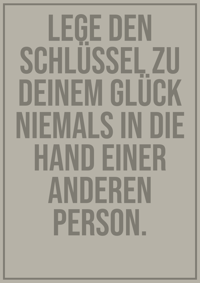 Monotone Quote Poster
