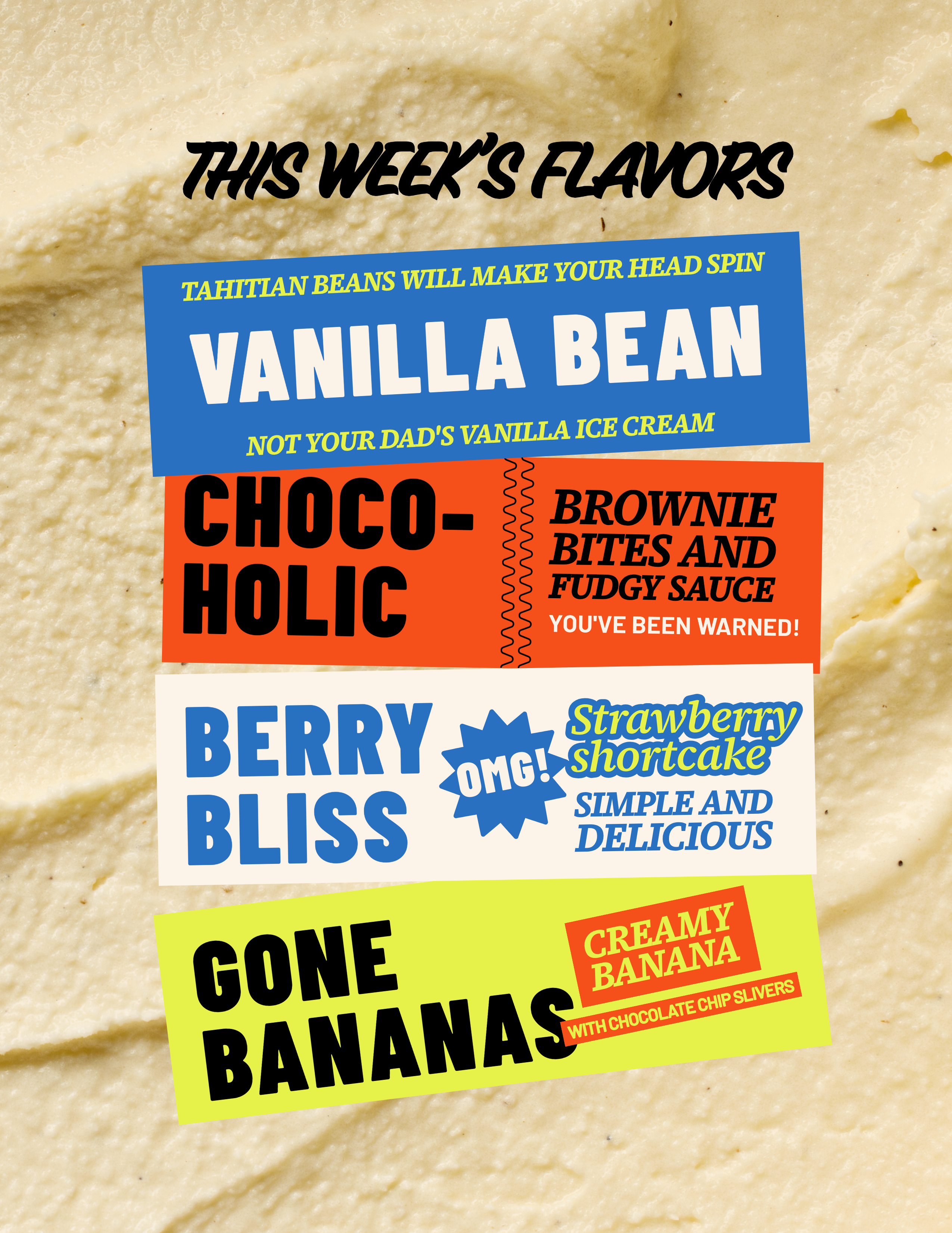Playful and Fun Ice Cream Truck Flyer