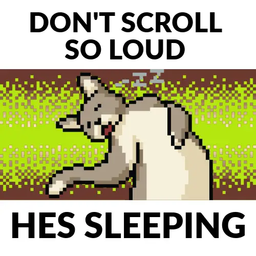 White And Green Pixel Meme