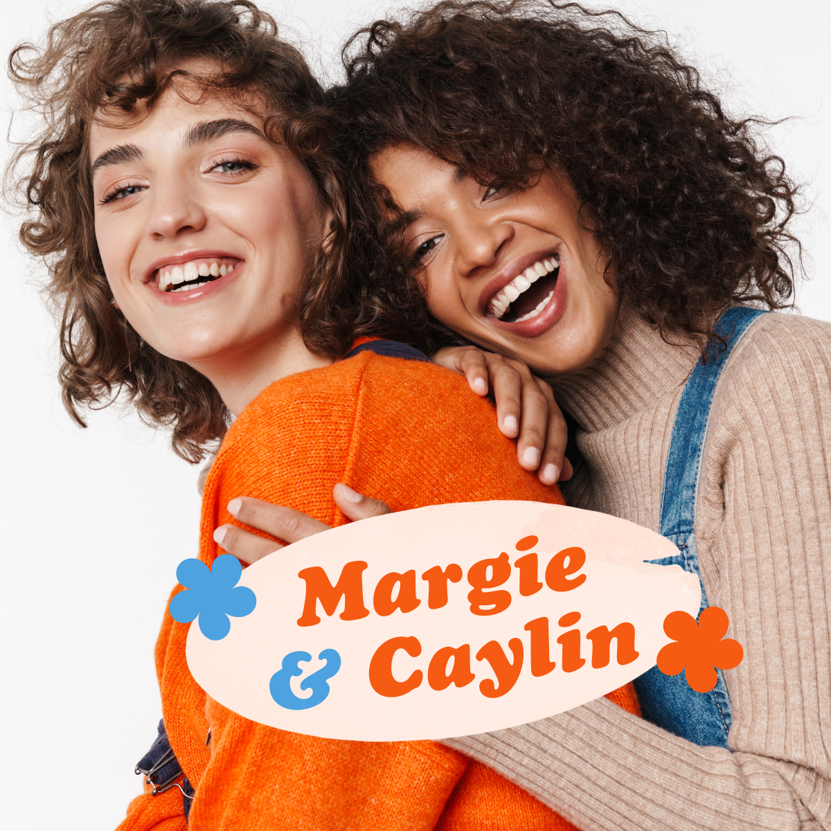 Orange & Blue Youtube Icon