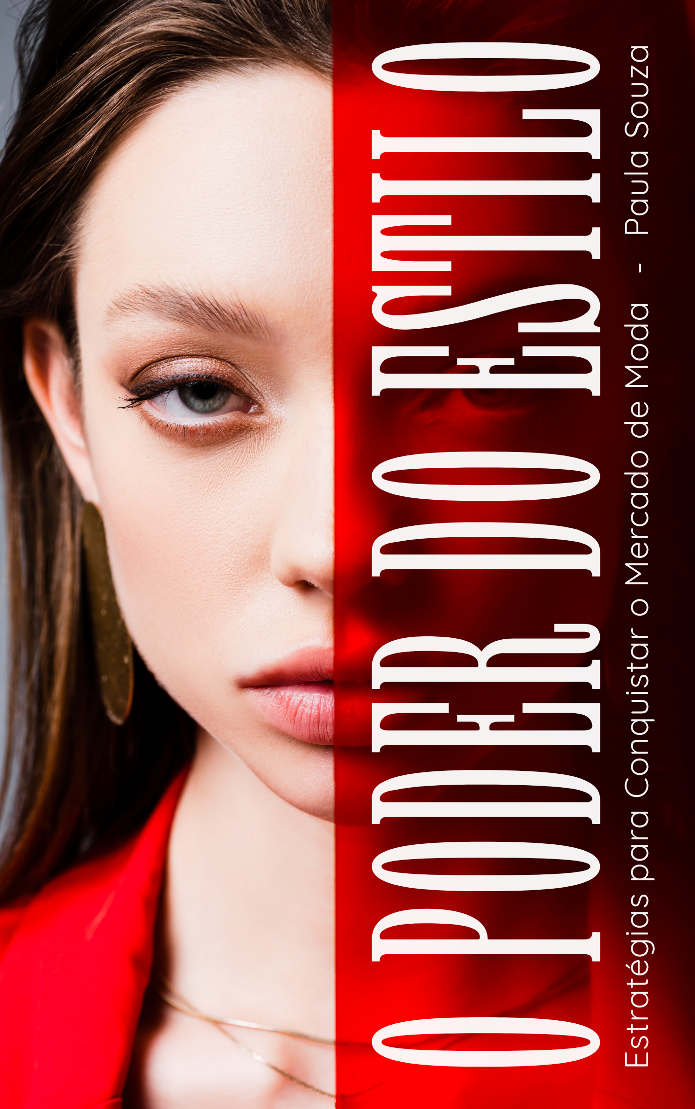 Vermelho e Branco Estratégias de Moda Capa de Livro