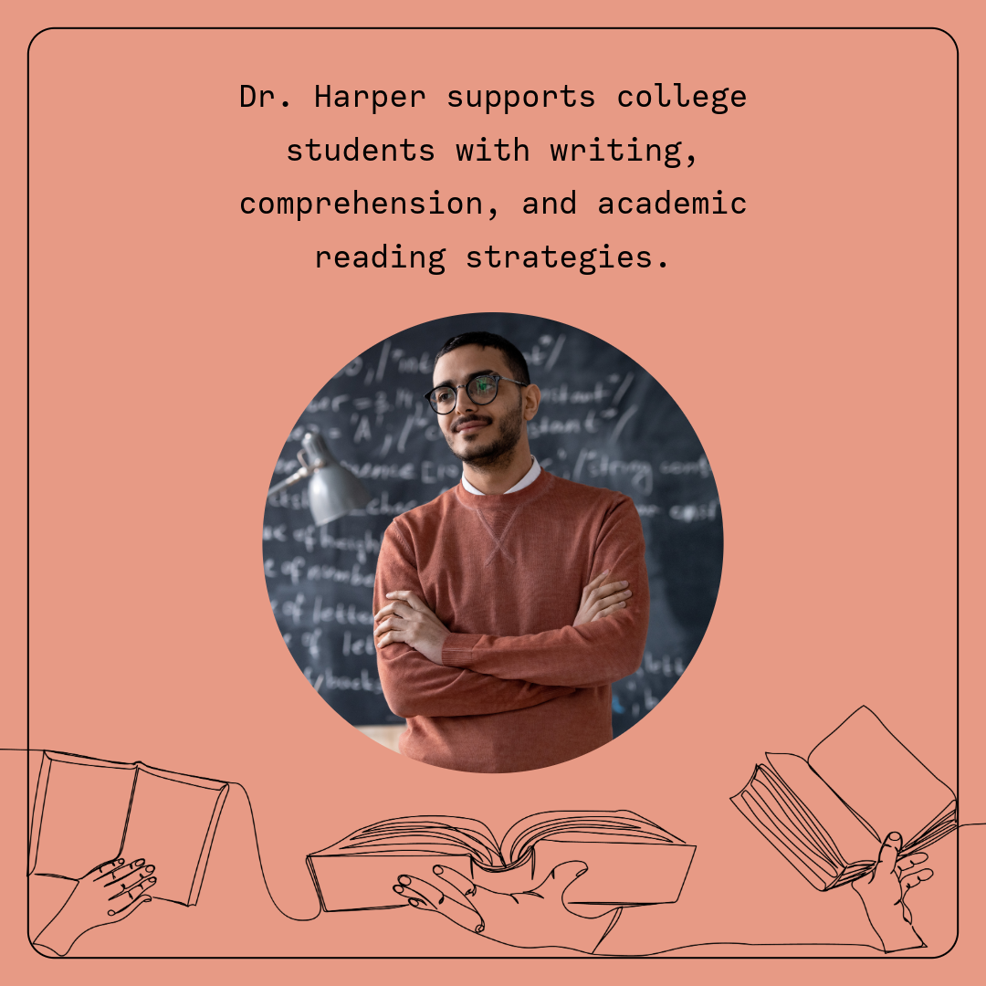 Pink Book Illustration Literacy Teacher Bio Facebook Post