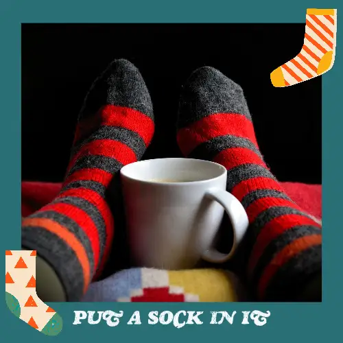 Teal And White Sock Meme