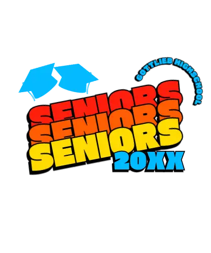 Colorful Layered Fun Class Graduation Tshirt