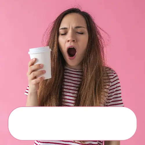 Pink and White Tired Blank Meme