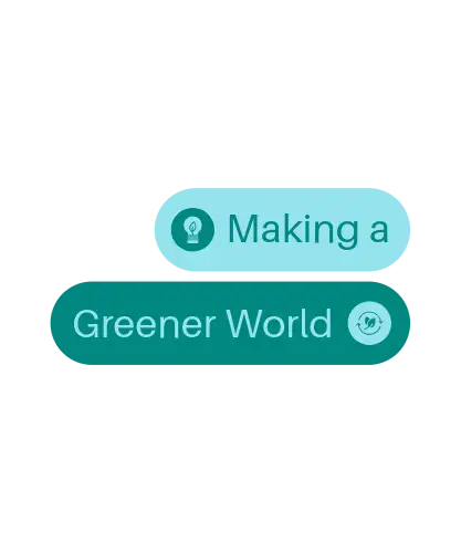 Green Blue Company Sustainability-themed Tshirts