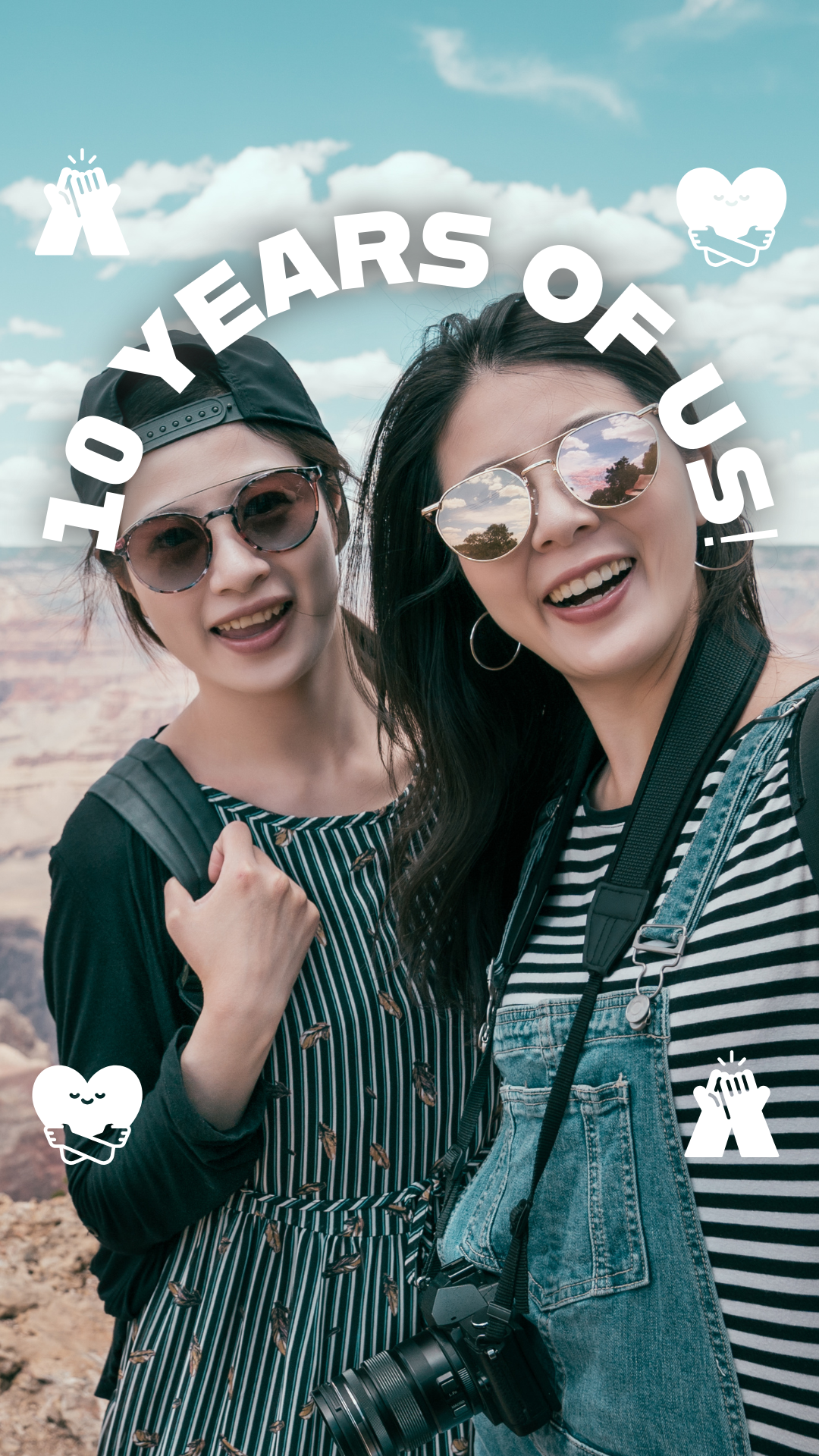 White International Day of Friendship instagram story
