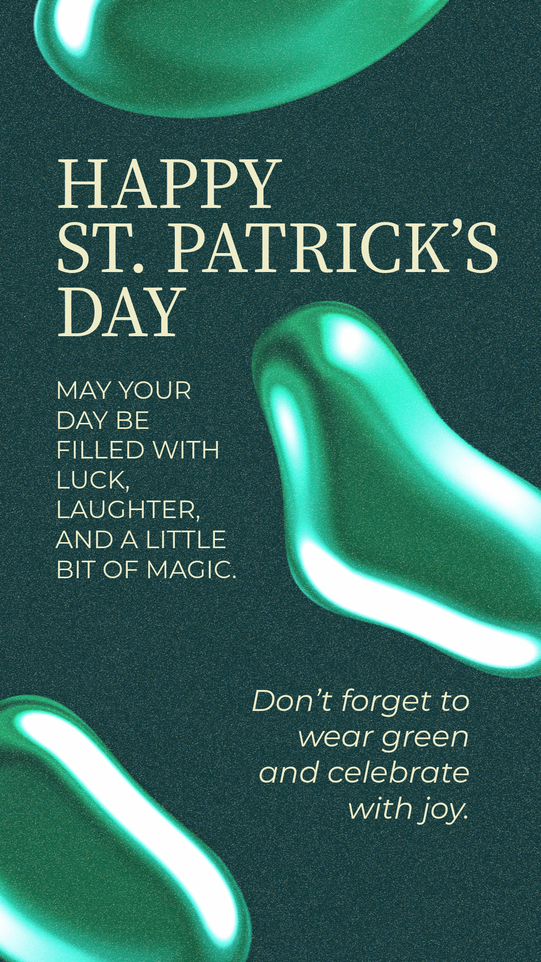 Green St. Patrick's Day Instagram Reel