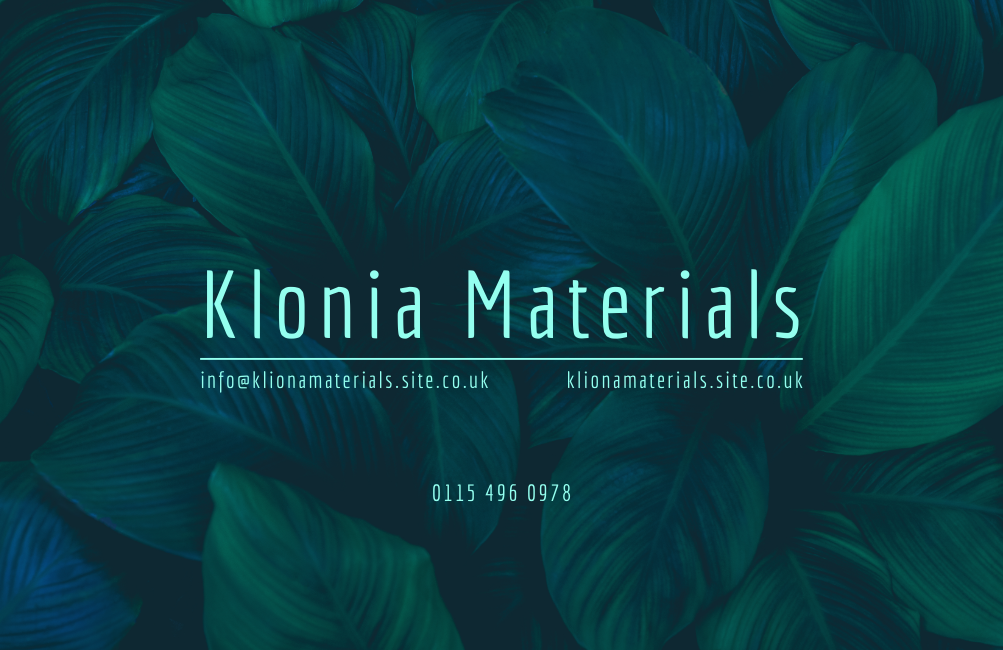 Green Materials Business Card