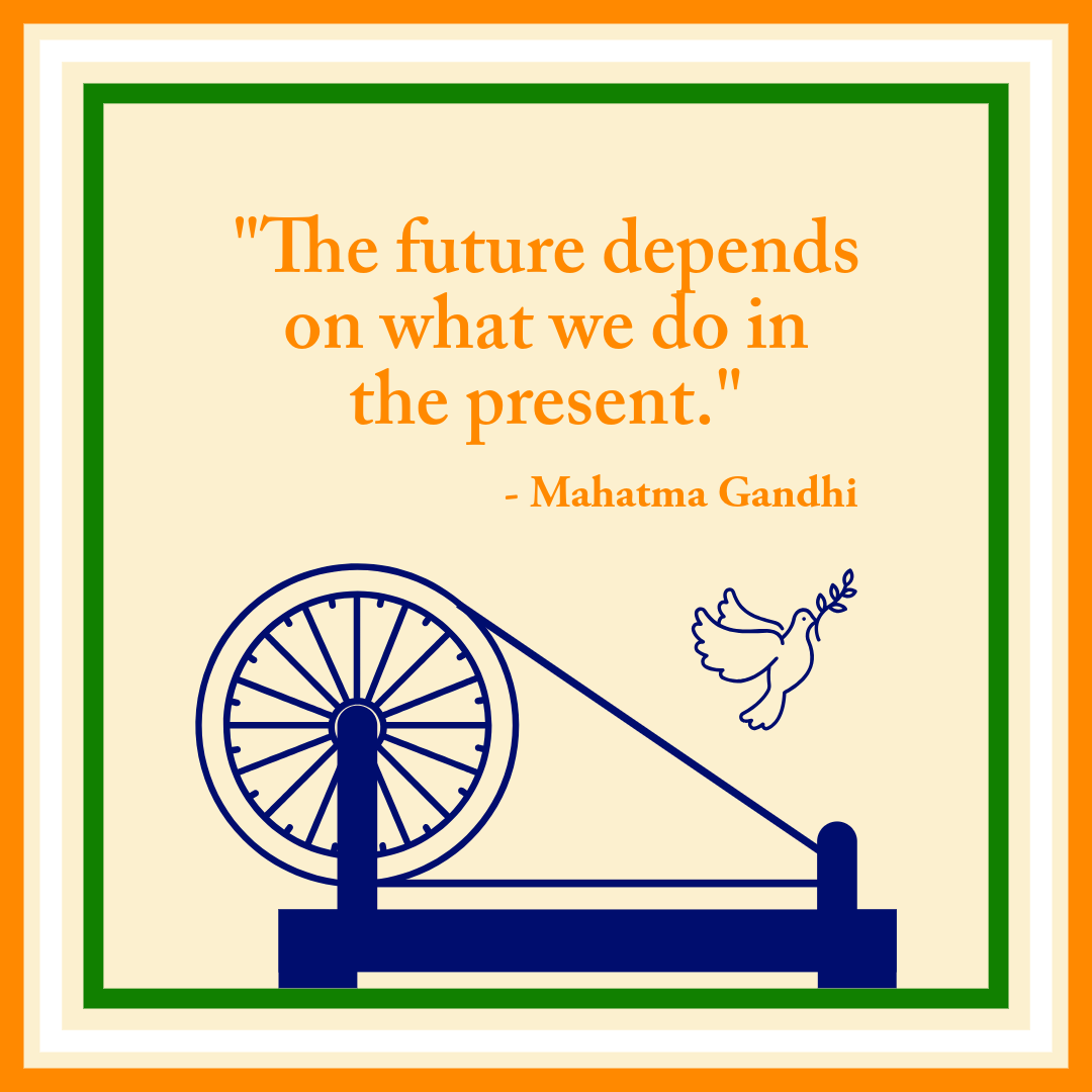 Yellow Orange Martyr's Day Facebook Post