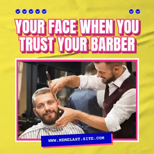 Red And Blue Barbershop Meme