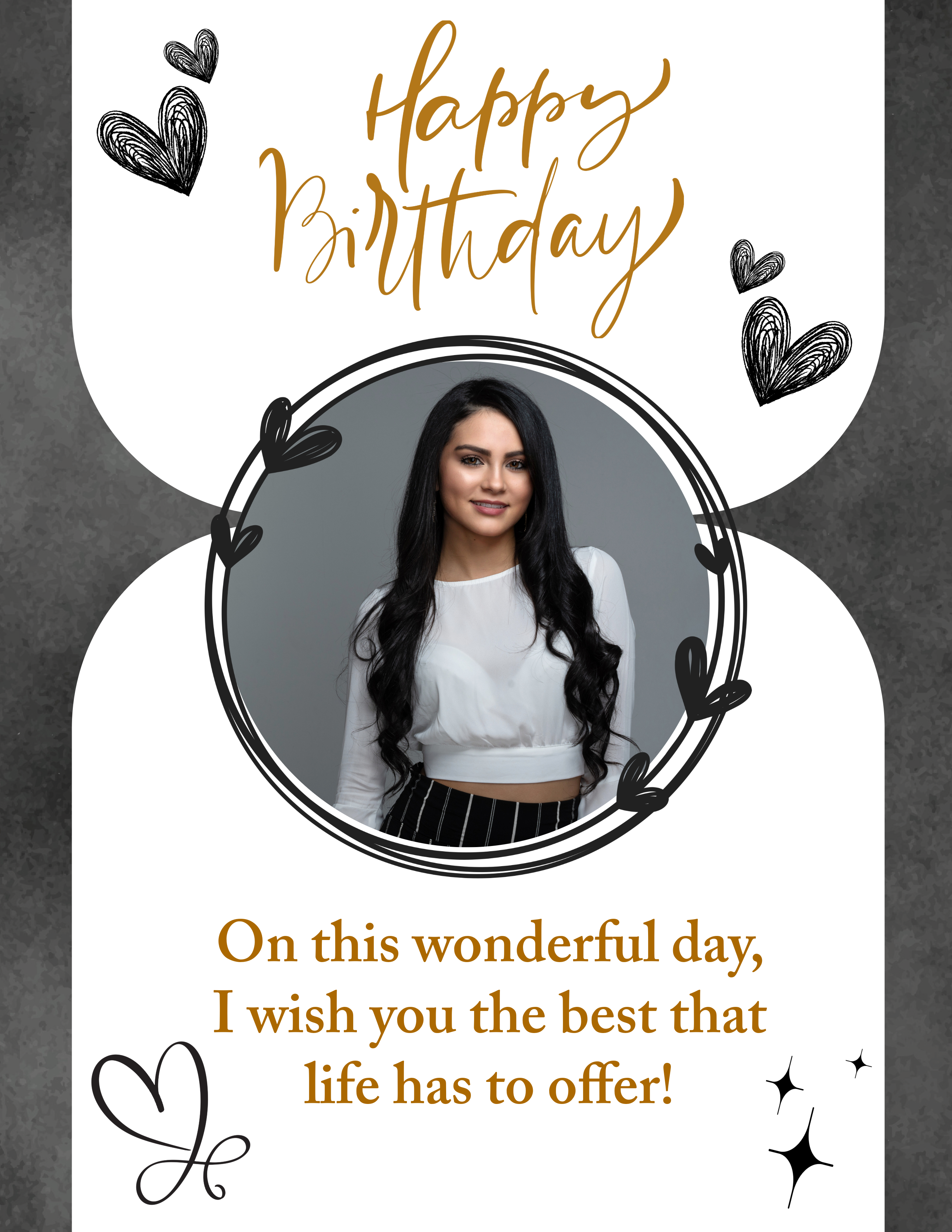 Grey Birthday Flyer